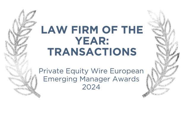 Best Law Firm - Transactions - Private Equity Wire European Emerging Manager Awards 