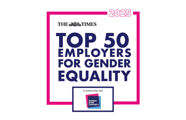 Times Top 50 Employer for Gender Equality
