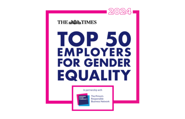 Times Top 50 Employer for Gender Equality