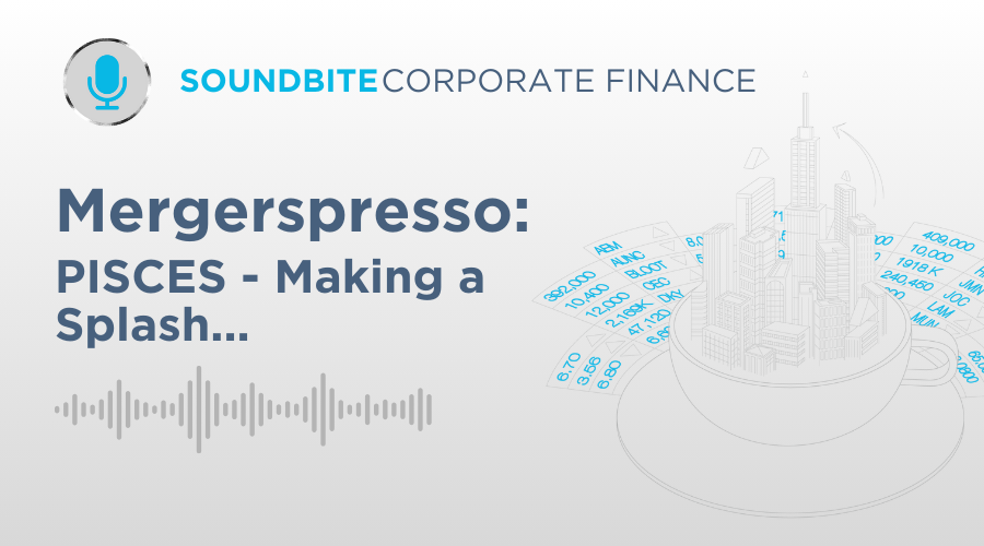 Corporate Finance Soundbite: Mergerspresso