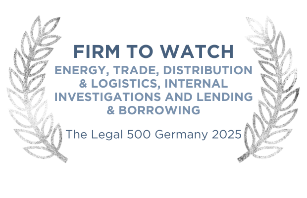 Firm To Watch: Energy, Trade, Distribution & Logistics, Real Estate, Internal Investigations and Lending & Borrowing