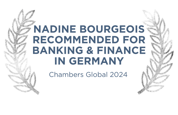 Nadine Bourgeois recommended for Banking & Finance in Germany